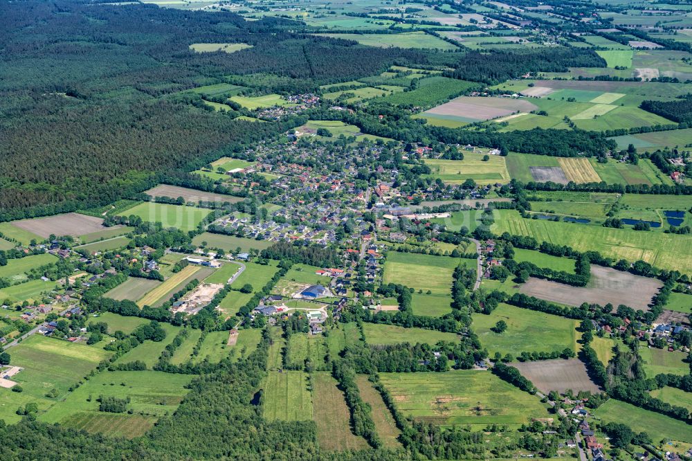 Luftaufnahme Hartenholm - Ortsansicht in Hartenholm im Bundesland Schleswig-Holstein, Deutschland