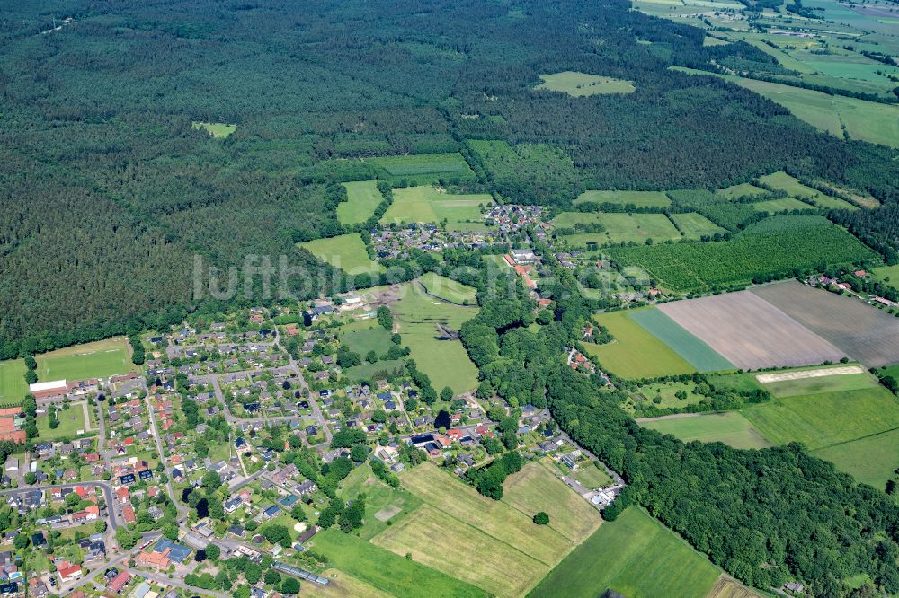 Luftaufnahme Hartenholm - Ortsansicht in Hartenholm im Bundesland Schleswig-Holstein, Deutschland