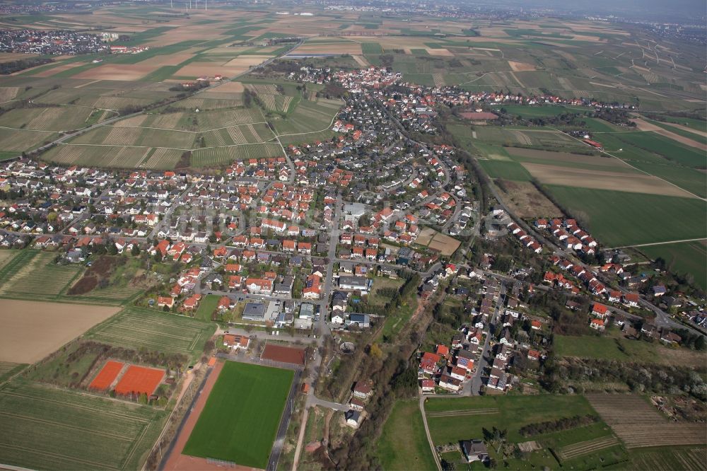 Luftbild Harxheim - Ortsansicht von Harxheim im Bundesland Rheinland-Pfalz