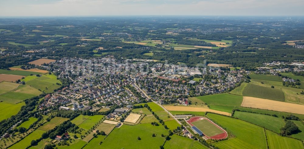 Hasslinghausen von oben - Ortsansicht in Hasslinghausen im Bundesland Nordrhein-Westfalen - NRW, Deutschland