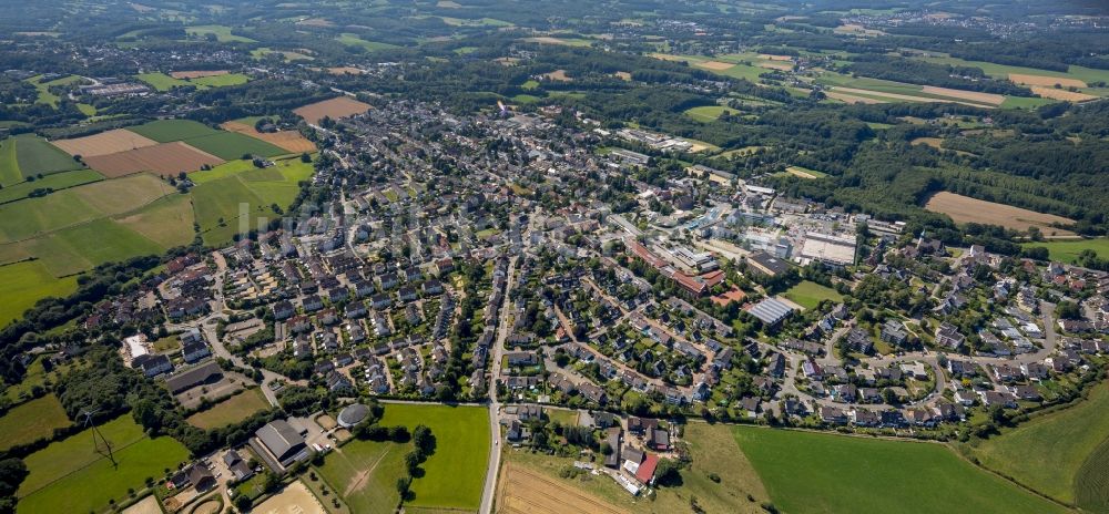 Luftaufnahme Hasslinghausen - Ortsansicht in Hasslinghausen im Bundesland Nordrhein-Westfalen - NRW, Deutschland