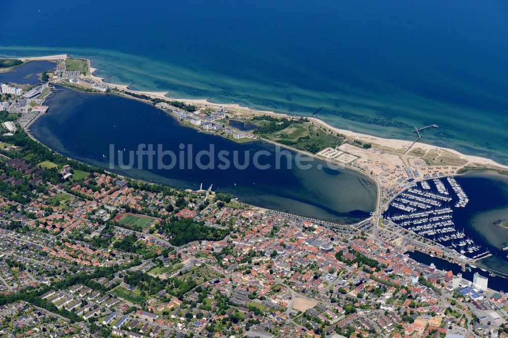 Luftbild Heiligenhafen - Ortsansicht von Heiligenhafen im Bundesland Schleswig-Holstein