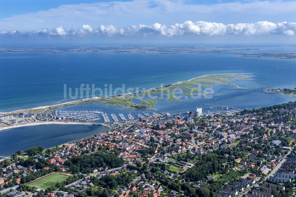 Heiligenhafen von oben - Ortsansicht von Heiligenhafen im Bundesland Schleswig-Holstein