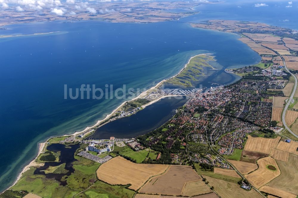 Luftbild Heiligenhafen - Ortsansicht von Heiligenhafen im Bundesland Schleswig-Holstein