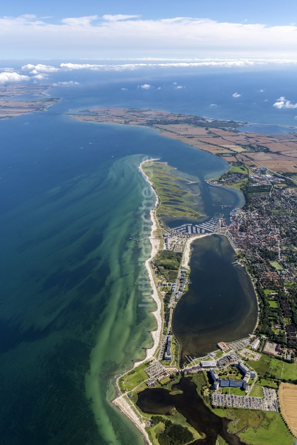 Luftbild Heiligenhafen - Ortsansicht von Heiligenhafen im Bundesland Schleswig-Holstein