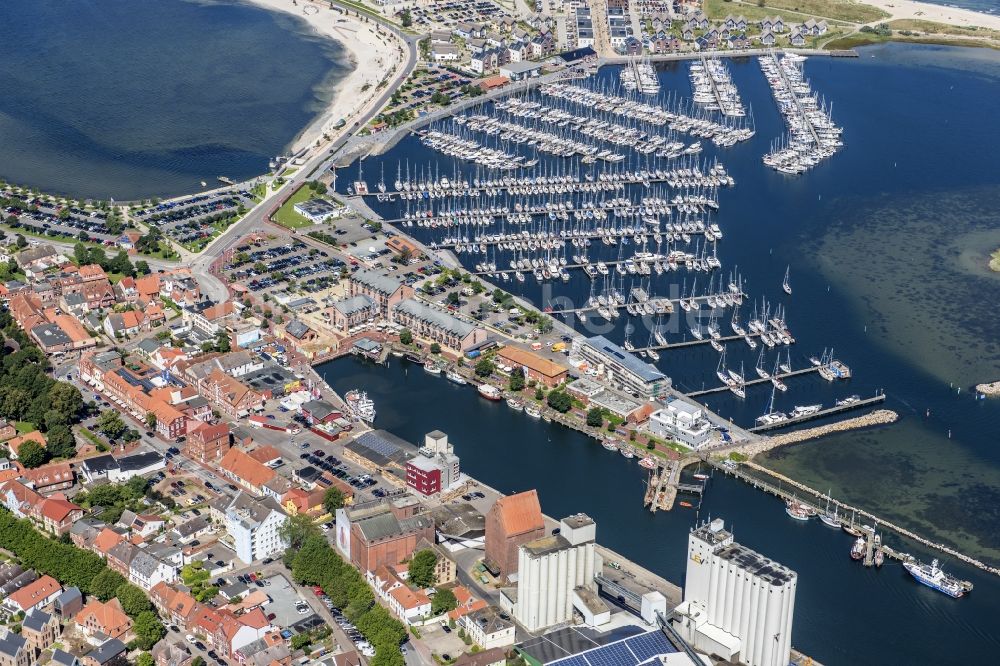 Luftbild Heiligenhafen - Ortsansicht von Heiligenhafen im Bundesland Schleswig-Holstein