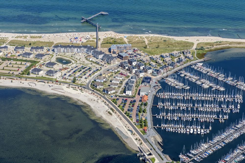 Luftbild Heiligenhafen - Ortsansicht von Heiligenhafen im Bundesland Schleswig-Holstein