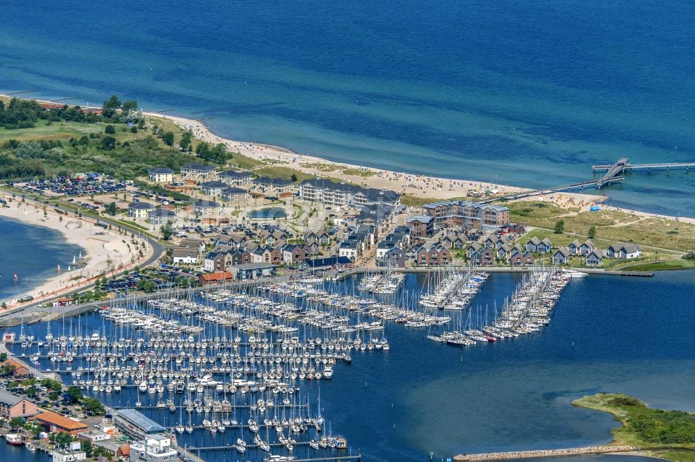 Luftbild Heiligenhafen - Ortsansicht von Heiligenhafen im Bundesland Schleswig-Holstein