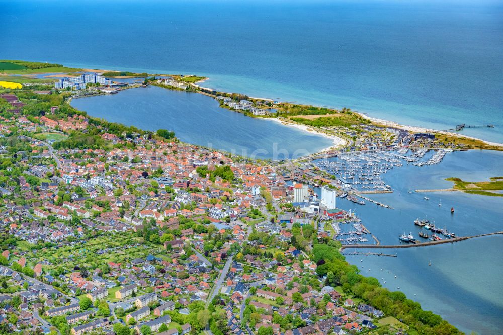 Luftaufnahme Heiligenhafen - Ortsansicht von Heiligenhafen im Bundesland Schleswig-Holstein