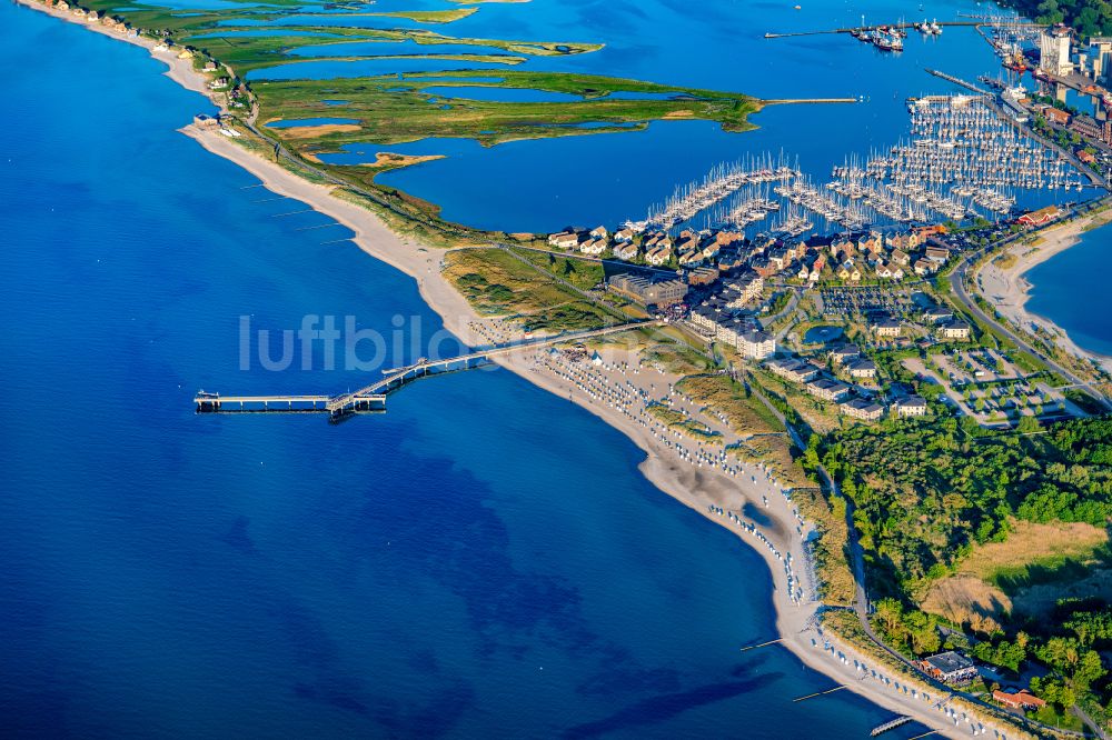 Heiligenhafen von oben - Ortsansicht von Heiligenhafen im Bundesland Schleswig-Holstein