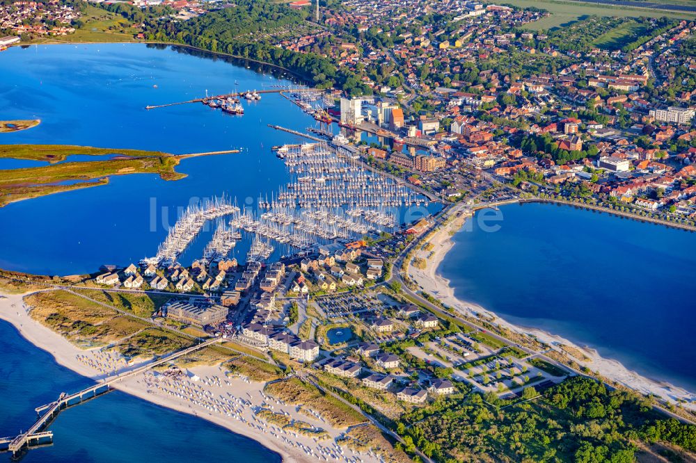 Luftbild Heiligenhafen - Ortsansicht von Heiligenhafen im Bundesland Schleswig-Holstein