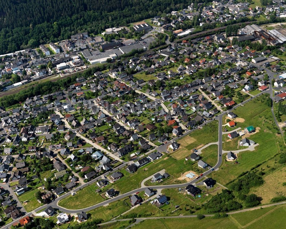 Herdorf von oben - Ortsansicht von in Herdorf im Bundesland Rheinland-Pfalz