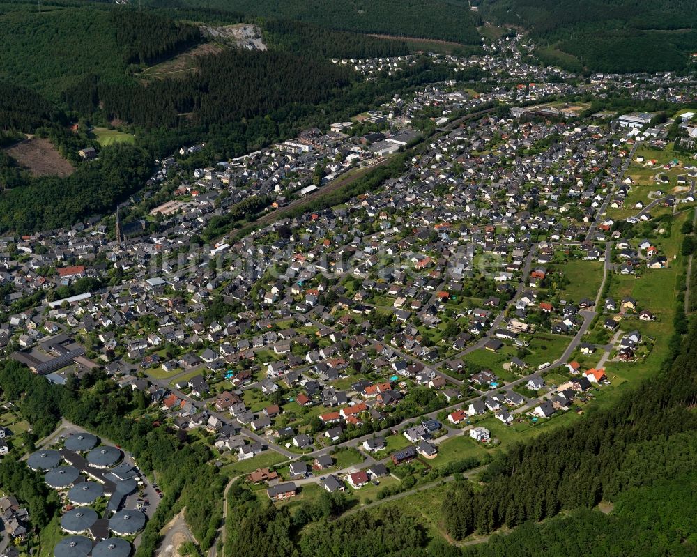 Luftbild Herdorf - Ortsansicht von in Herdorf im Bundesland Rheinland-Pfalz