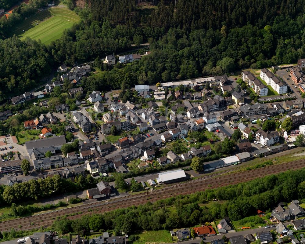 Luftbild Herdorf - Ortsansicht von in Herdorf im Bundesland Rheinland-Pfalz