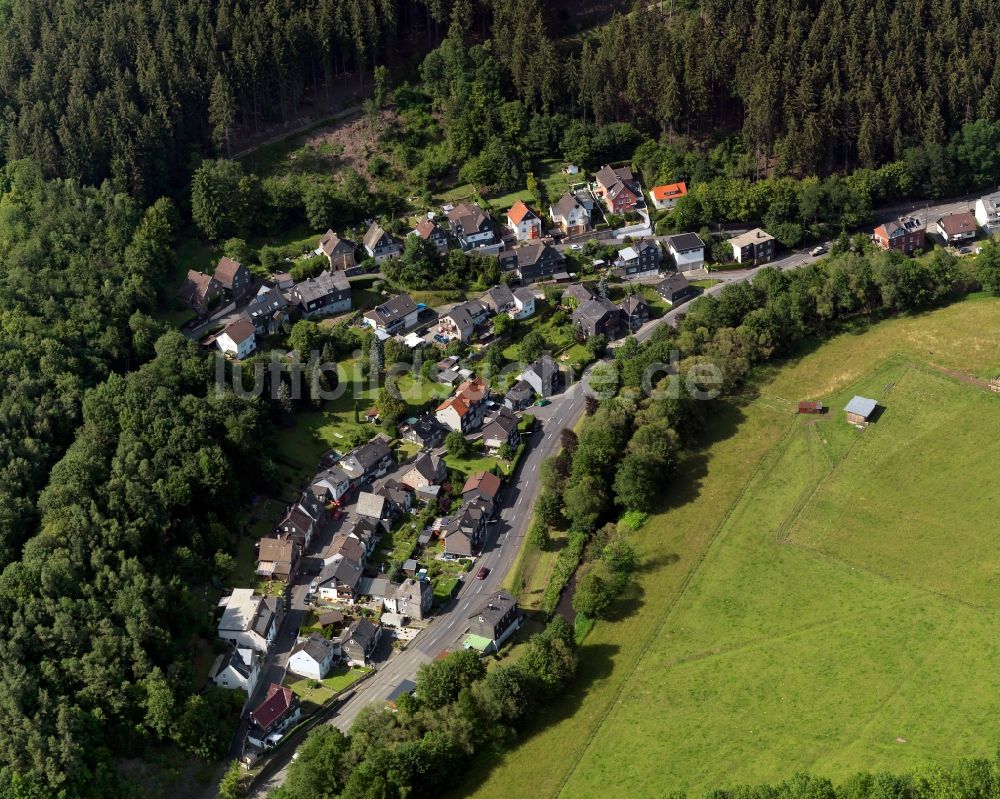 Luftbild Herdorf - Ortsansicht von in Herdorf im Bundesland Rheinland-Pfalz