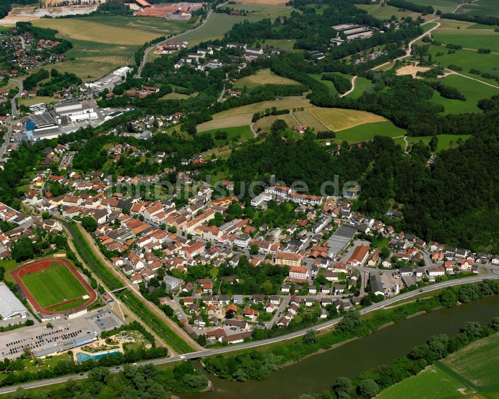 Luftaufnahme Hermannsdorf - Ortsansicht in Hermannsdorf im Bundesland Bayern, Deutschland