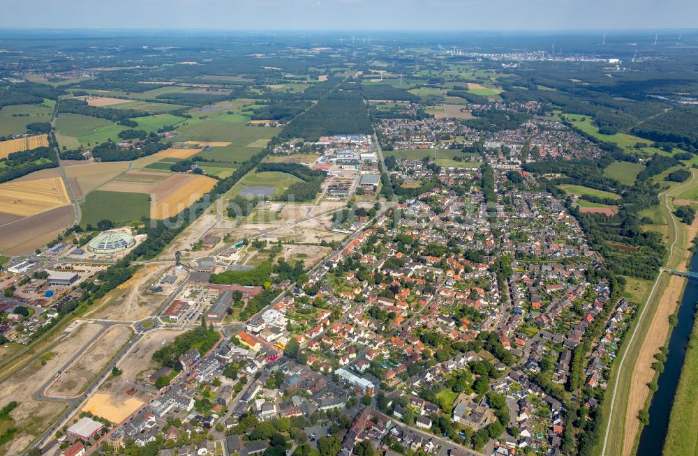 Luftbild Hervest - Ortsansicht von Hervest in Dorsten im Bundesland Nordrhein-Westfalen