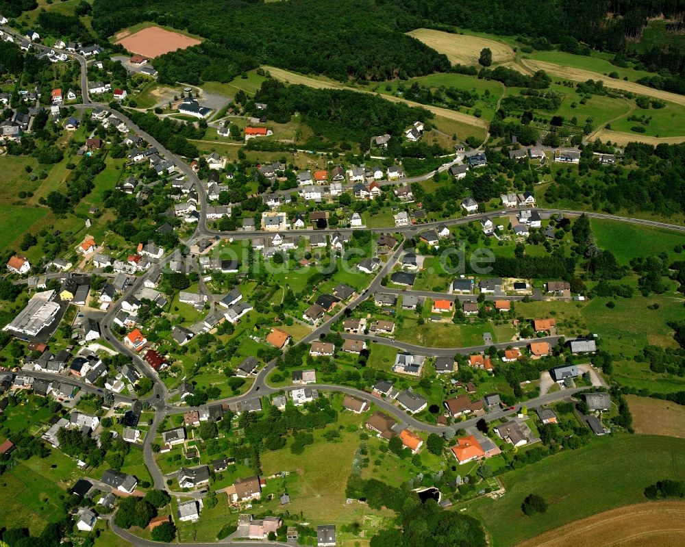 Luftaufnahme Hettenrodt - Ortsansicht in Hettenrodt im Bundesland Rheinland-Pfalz, Deutschland