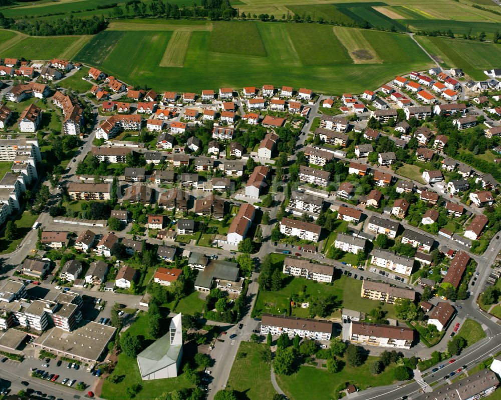 Luftbild Heumaden - Ortsansicht in Heumaden im Bundesland Baden-Württemberg, Deutschland