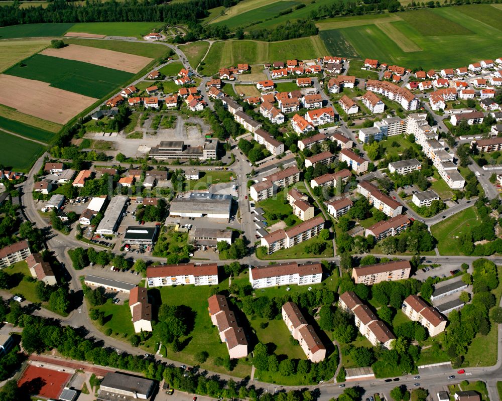 Luftaufnahme Heumaden - Ortsansicht in Heumaden im Bundesland Baden-Württemberg, Deutschland