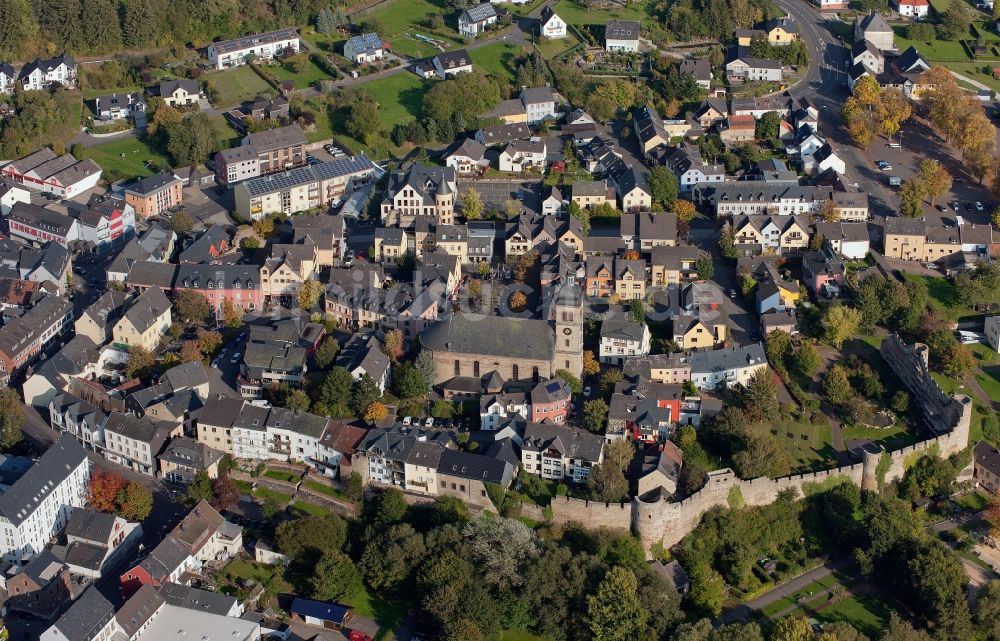 Luftbild Hillesheim - Ortsansicht von Hillesheim im Bundesland Rheinland-Pfalz