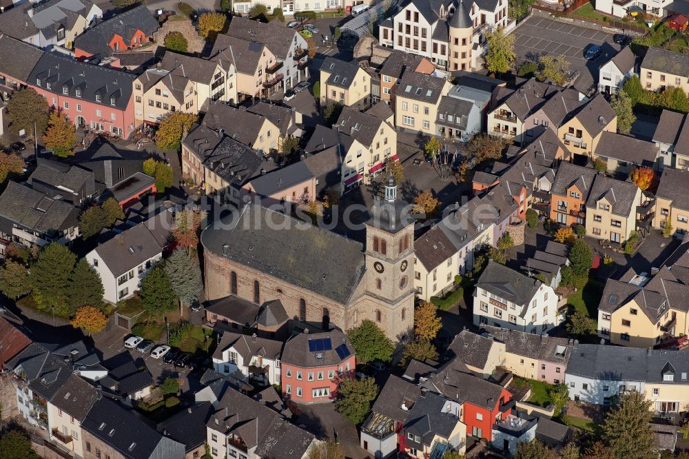 Luftaufnahme Hillesheim - Ortsansicht von Hillesheim im Bundesland Rheinland-Pfalz