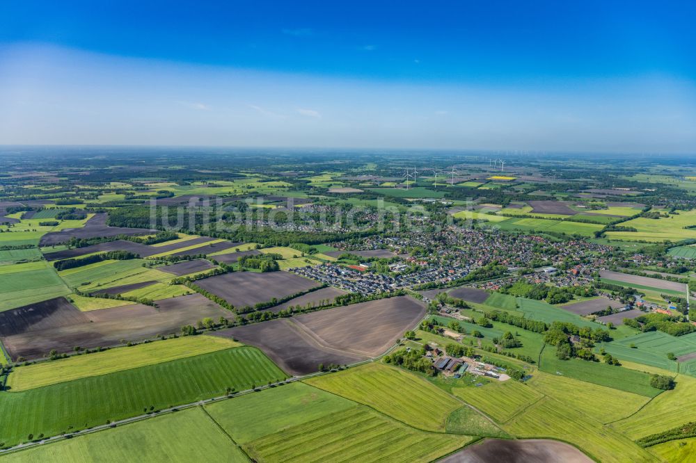 Luftaufnahme Himmelpforten - Ortsansicht in Himmelpforten im Bundesland Niedersachsen, Deutschland