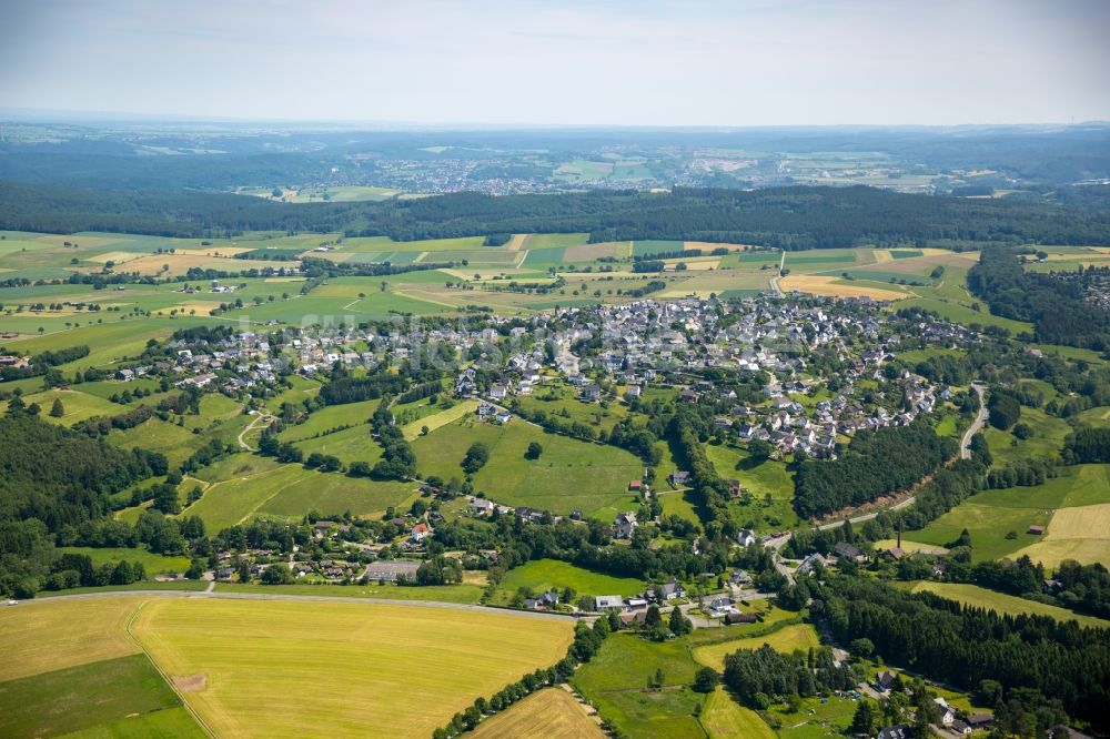 Luftbild Hirschberg - Ortsansicht in Hirschberg im Bundesland Nordrhein-Westfalen