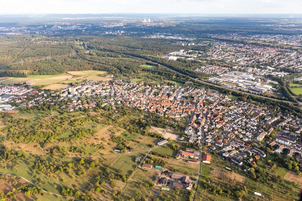 Luftbild Hochstadt - Ortsansicht in Hochstadt im Bundesland Hessen, Deutschland