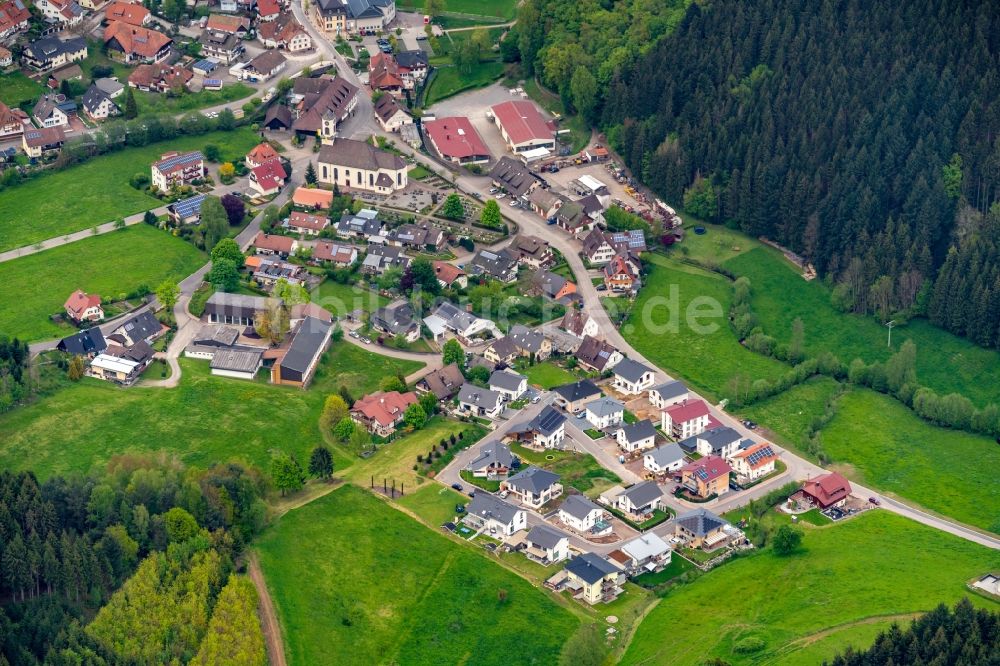 Luftbild Hofstetten - Ortsansicht in Hofstetten im Bundesland Baden-Württemberg, Deutschland