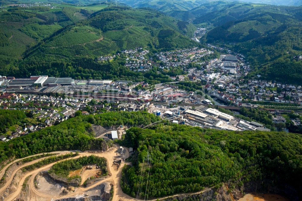 Luftbild Hagen - Ortsansicht von Hohenlimburg in Hagen im Bundesland Nordrhein-Westfalen