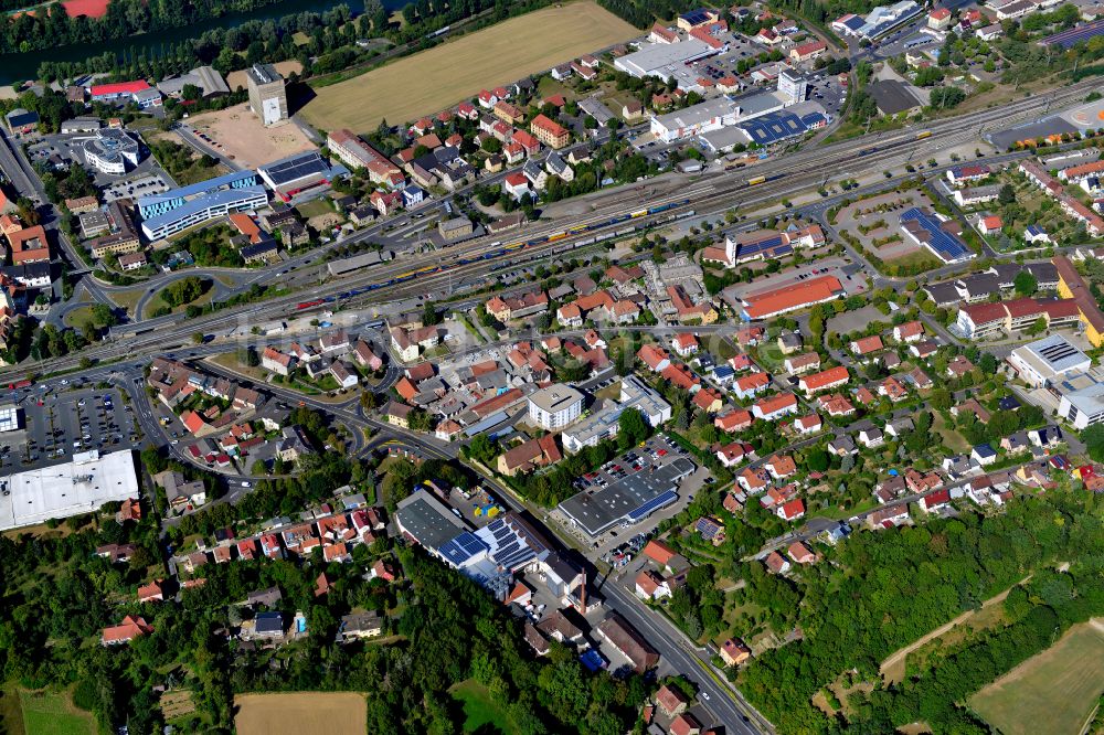 Hohestadt aus der Vogelperspektive: Ortsansicht in Hohestadt im Bundesland Bayern, Deutschland