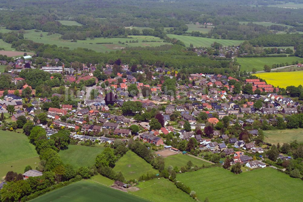 Hoisbüttel von oben - Ortsansicht in Hoisbüttel im Bundesland Schleswig-Holstein, Deutschland