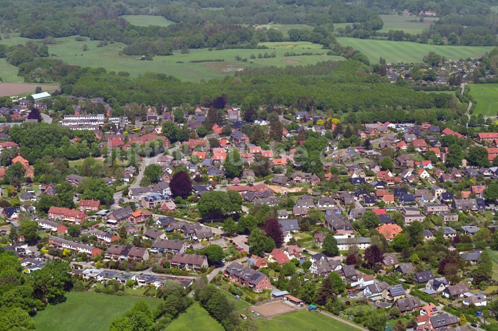 Luftbild Hoisbüttel - Ortsansicht in Hoisbüttel im Bundesland Schleswig-Holstein, Deutschland