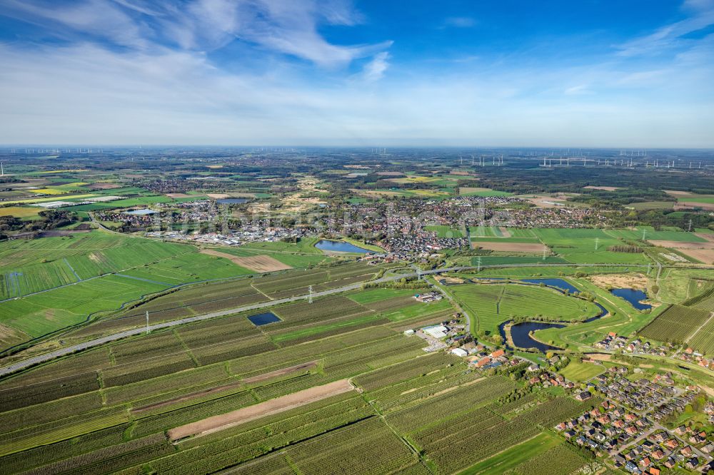 Luftbild Horneburg - Ortsansicht in Horneburg im Bundesland Niedersachsen, Deutschland