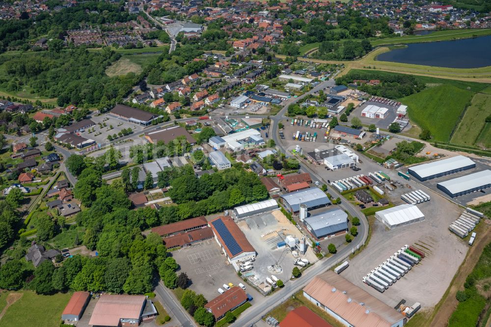 Luftbild Horneburg - Ortsansicht in Horneburg im Bundesland Niedersachsen, Deutschland