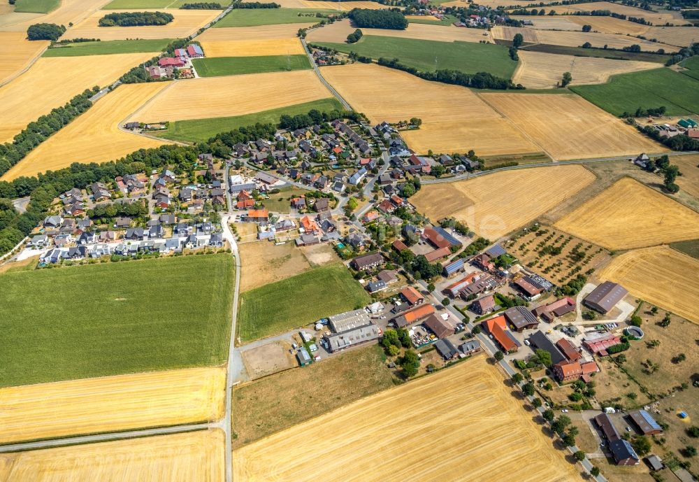 Horst von oben - Ortsansicht in Horst im Bundesland Nordrhein-Westfalen, Deutschland