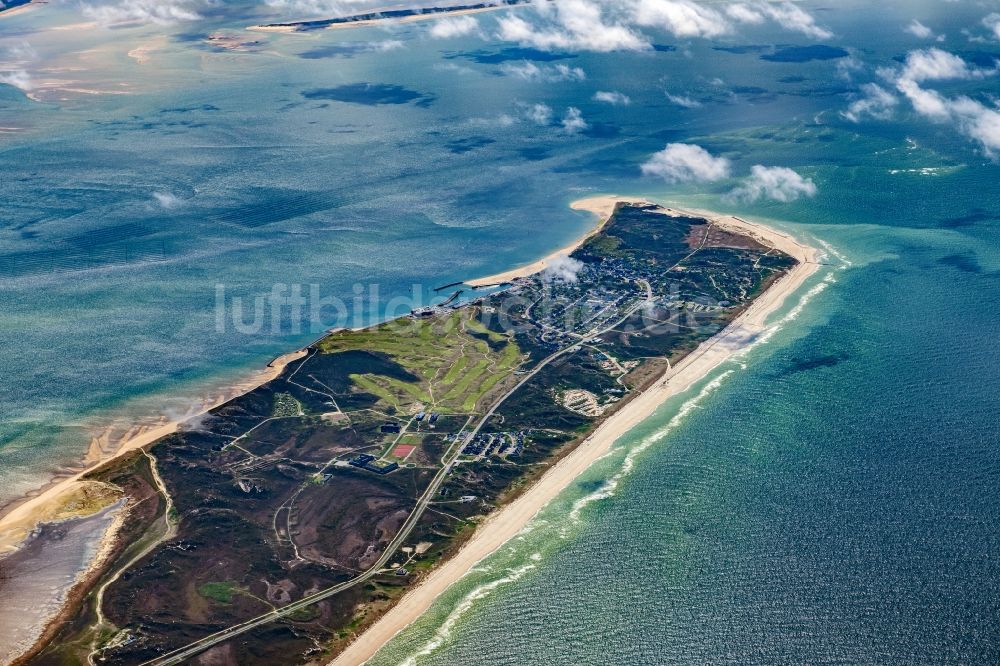 Hörnum (Sylt) aus der Vogelperspektive: Ortsansicht in Hörnum (Sylt) im Bundesland Schleswig-Holstein, Deutschland