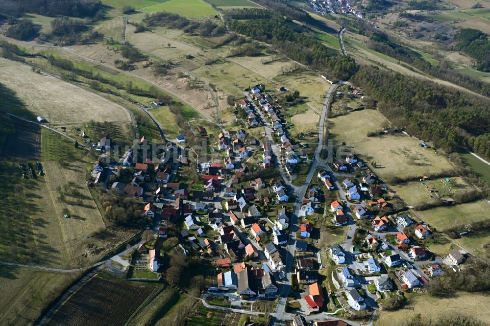 Luftbild Ingelfingen - Ortsansicht in Ingelfingen im Bundesland Baden-Württemberg, Deutschland