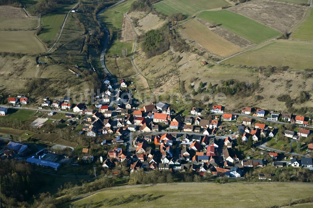 Luftaufnahme Ingelfingen - Ortsansicht in Ingelfingen im Bundesland Baden-Württemberg, Deutschland