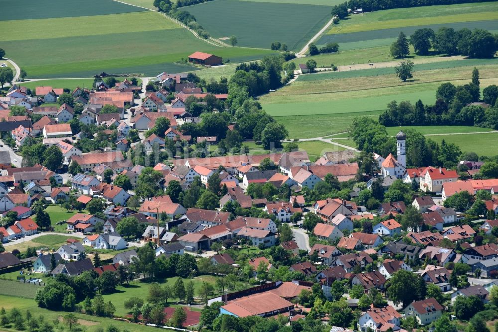 Luftbild Jesenwang - Ortsansicht in Jesenwang im Bundesland Bayern, Deutschland