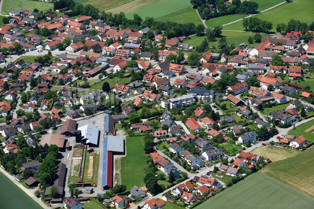 Luftbild Jesenwang - Ortsansicht in Jesenwang im Bundesland Bayern, Deutschland