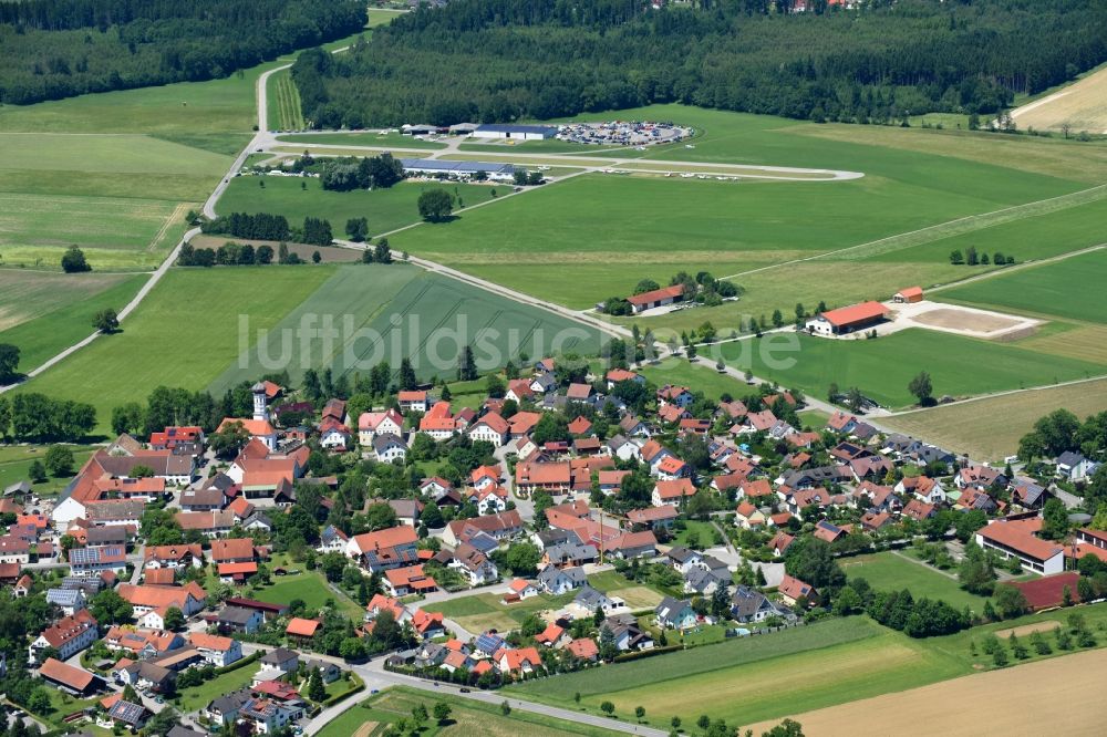 Luftaufnahme Jesenwang - Ortsansicht in Jesenwang im Bundesland Bayern, Deutschland