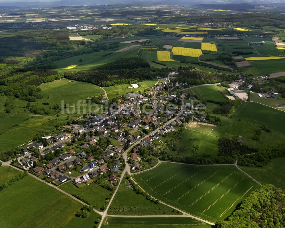 Luftaufnahme Kalenborn - Ortsansicht von Kalenborn im Bundesland Rheinland-Pfalz