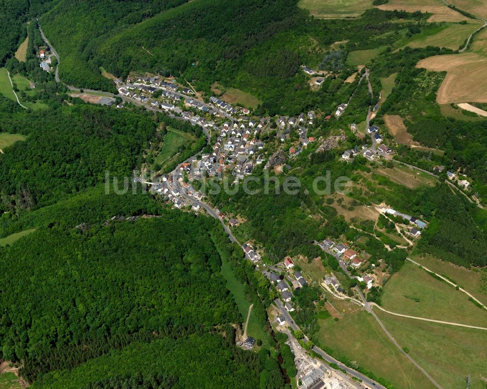 Luftaufnahme Kallenfels - Ortsansicht von Kallenfels im Bundesland Rheinland-Pfalz