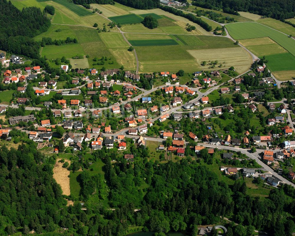 Luftbild Kapfenhardt - Ortsansicht in Kapfenhardt im Bundesland Baden-Württemberg, Deutschland