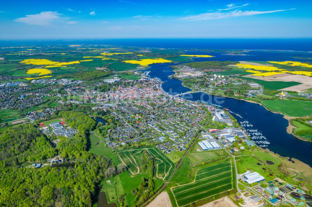 Luftbild Kappeln - Ortsansicht Kappeln an der Schlei im Bundesland Schleswig-Holstein, Deutschland