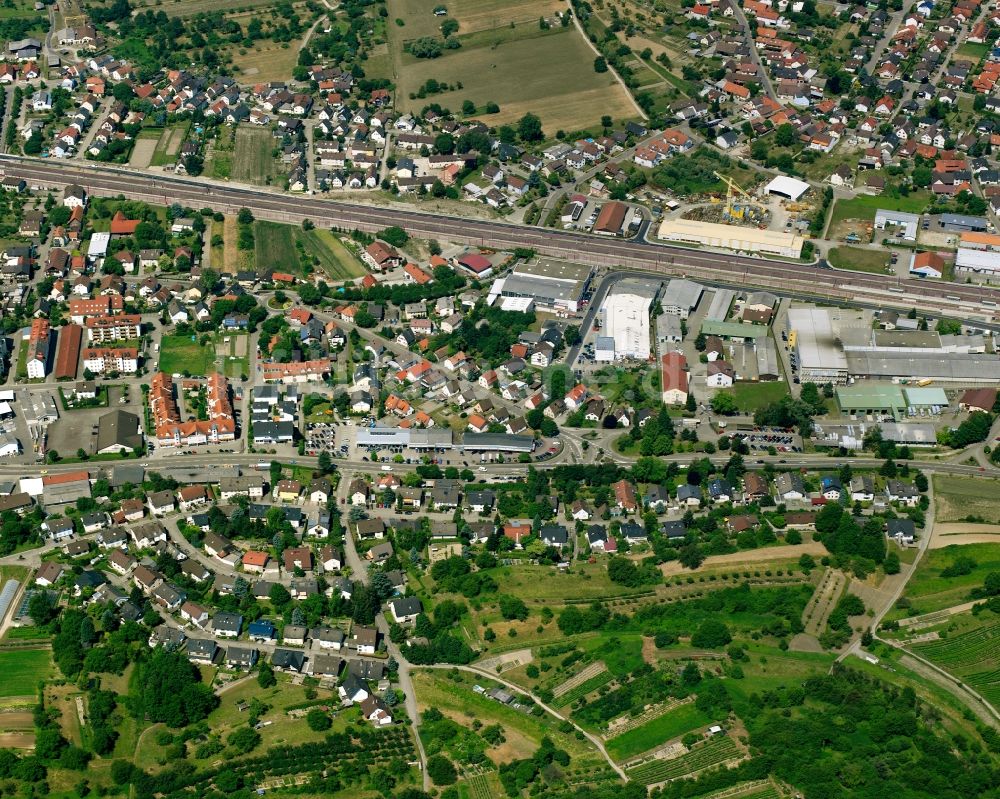 Kartung aus der Vogelperspektive: Ortsansicht in Kartung im Bundesland Baden-Württemberg, Deutschland