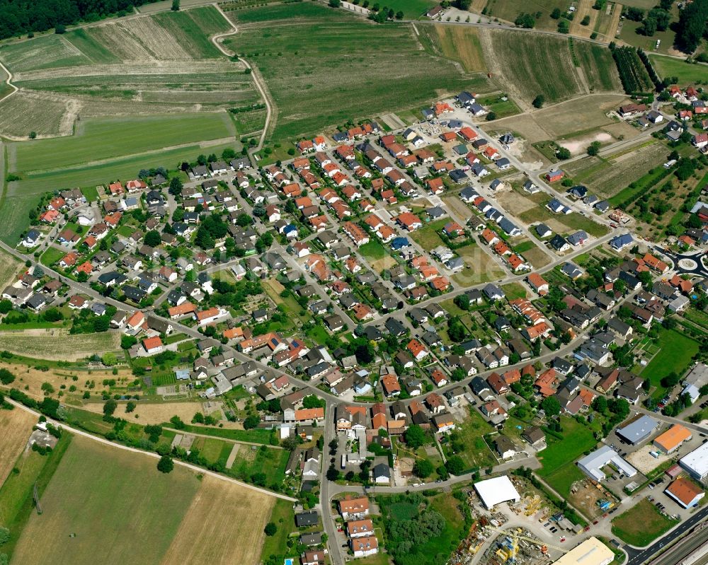 Luftbild Kartung - Ortsansicht in Kartung im Bundesland Baden-Württemberg, Deutschland