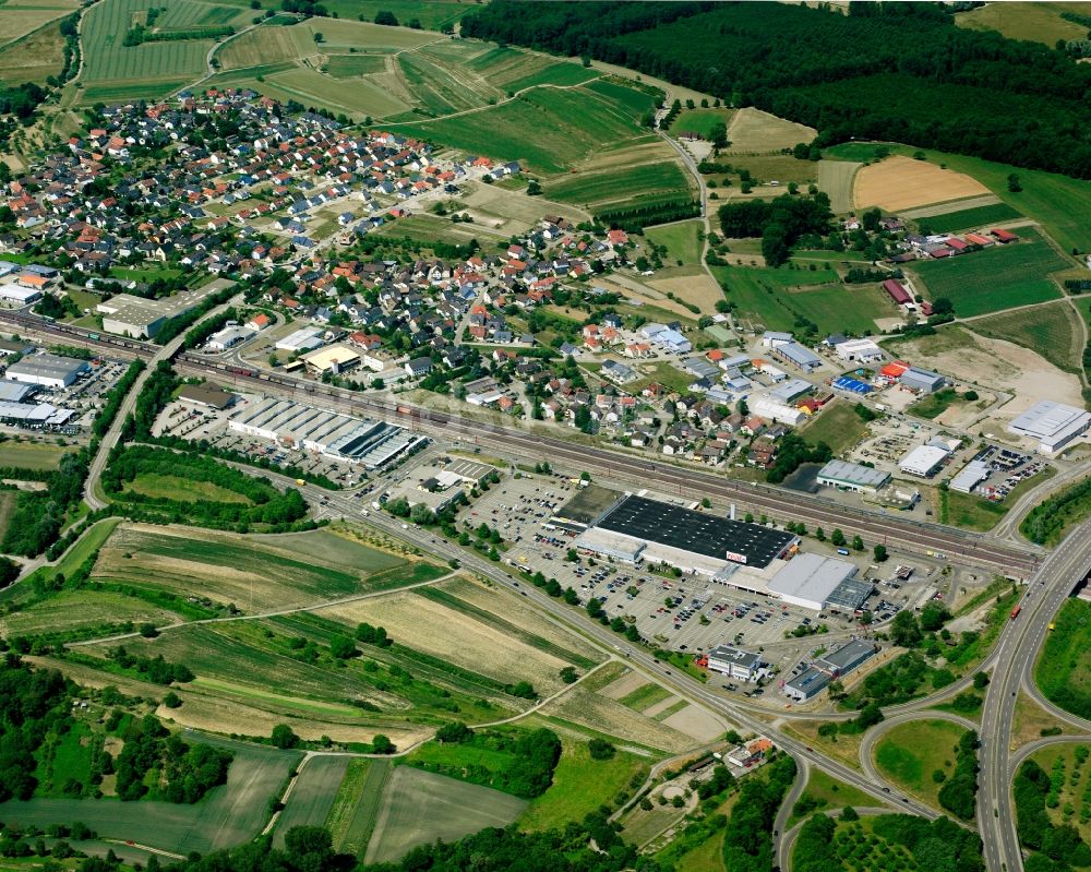 Luftbild Kartung - Ortsansicht in Kartung im Bundesland Baden-Württemberg, Deutschland